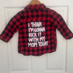 3T Unisex flannel